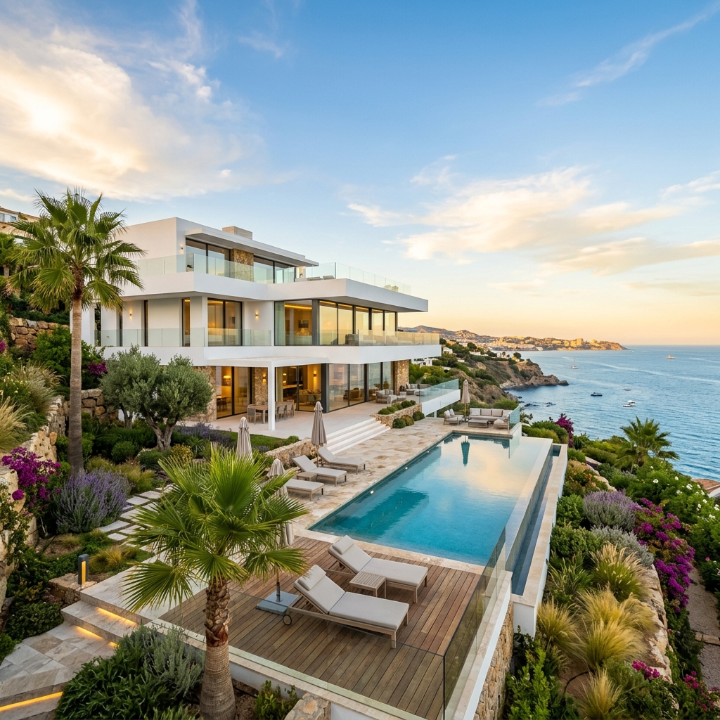 Modern villa with infinity pool in Marbella